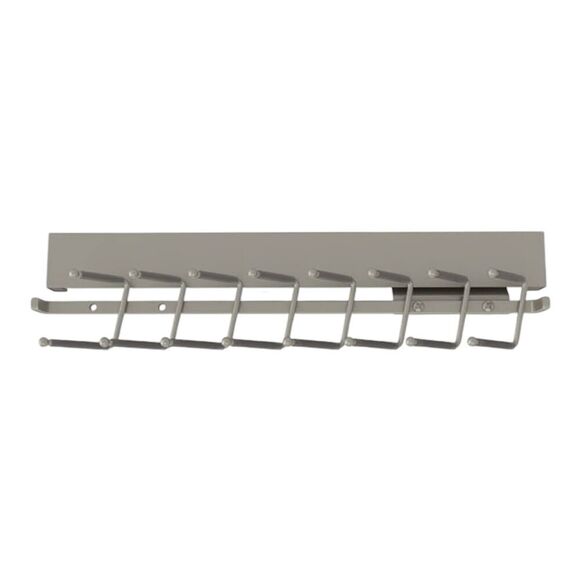 Rev-A-Shelf CTRSL-14-1 Sidelines 14” Sliding Tie Rack Satin Nickel NEW - Picture 2 of 6